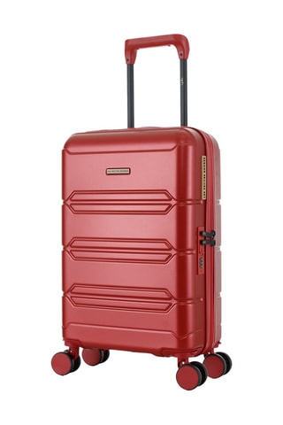 Low-cost Handbagagetrolley Lynda (XS) - 55 cm - Bordeauxrood