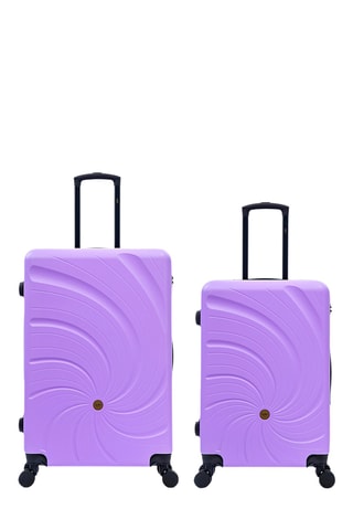 Weekendtrolley en Grote Trolley Serena (M/L) - 66,5/76,5 cm - Paars