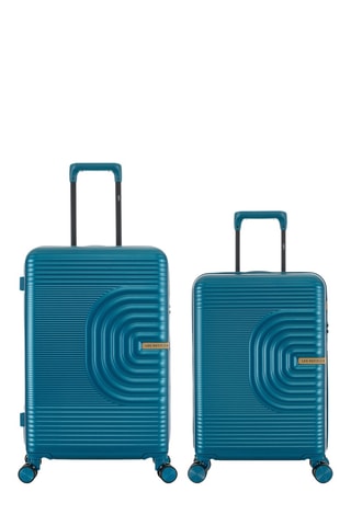 Handbagagetrolley en Weekendtrolley Celia (S/M) - 59/66 cm - Blauw