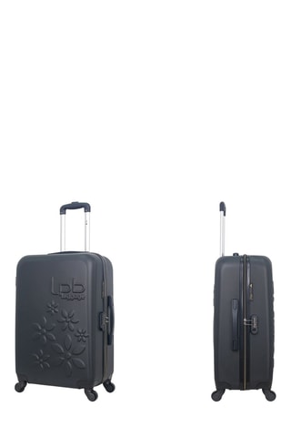  Weekendtrolley Eleonor (M) - 65 cm  - Zwart