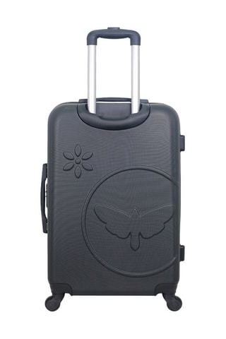  Weekendtrolley Eleonor (M) - 65 cm  - Zwart