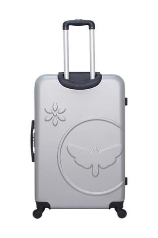  Grote Trolley en Weekendtrolley Eleonor (M/L) - 75/65 cm  - Grijs