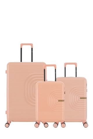 Set van 3 Trolleys Celia (XS/S/L) - 55 / 59 / 76 cm - Roze