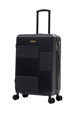Handbagagetrolley en Weekendtrolley Livia (S/M) - 56,5/66 cm - Zwart