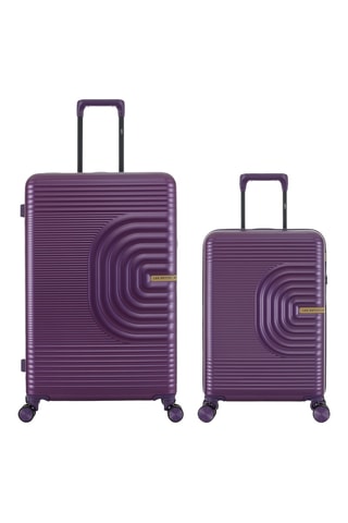 Handbagagetrolley en Grote Trolley Celia (S/L) - 59/76 cm - Paars