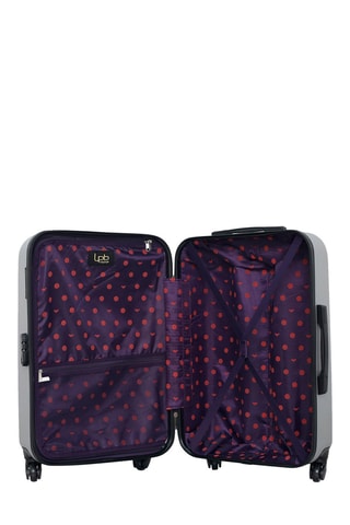  Weekendtrolley Eleonor (M) - 65 cm  - Grijs