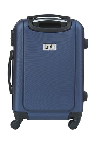 Grote Trolley Hambourg (L) - 69 cm  - Blauw en zwart