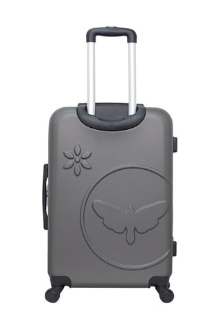  Weekendtrolley Eleonor (M) - 65 cm  - Donkergrijs