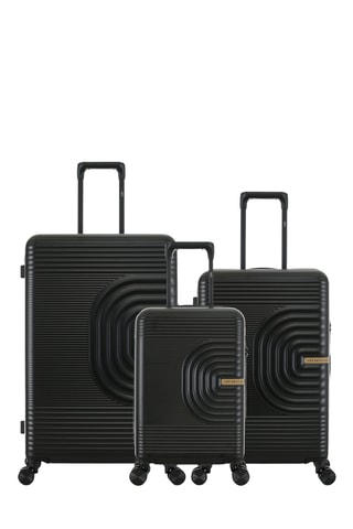 Set van 3 Trolleys Celia (XS/M/L) - 55 / 66 / 76 cm - Zwart