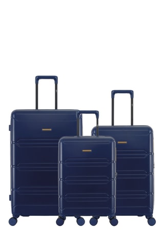 Set van 3 Trolleys Lynda (S/M/L) - 59 / 66 / 76 cm - Donkerblauw