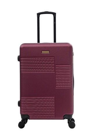 Handbagagetrolley en Weekendtrolley Livia (S/M) - 56,5/66 cm - Paars
