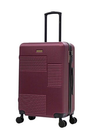 Handbagagetrolley en Weekendtrolley Livia (S/M) - 56,5/66 cm - Paars