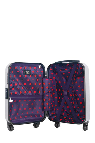 Handbagagetrolley en Beautycase Francette-H (S/K) - 50/23 cm - Grijs