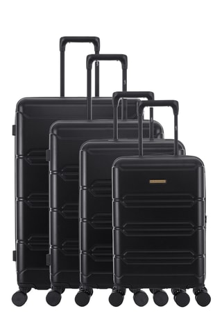 Set van 4 Trolleys Lynda (XS/S/M/L) - 55/59/66/76 cm - Zwart