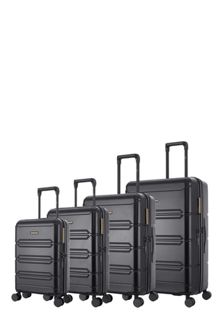 Set van 4 Trolleys Lynda (XS/S/M/L) - 55/59/66/76 cm - Zwart
