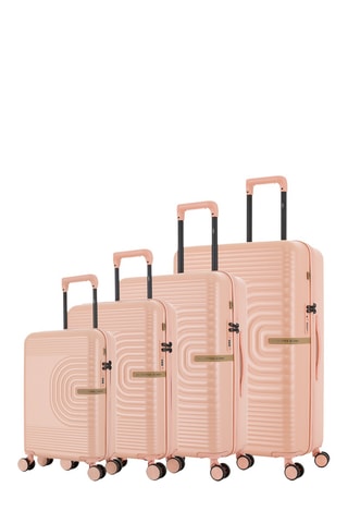 Set van 4 Trolleys Celia-O (XS/S/M/L) - 55/59/66/76 cm - Roze