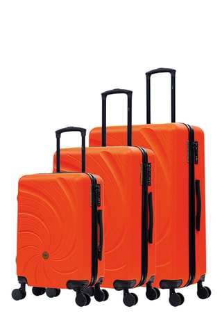 Set van 3 Trolleys Serena (S/M/L)  - 57 / 66,5 / 76,5 cm - Oranje