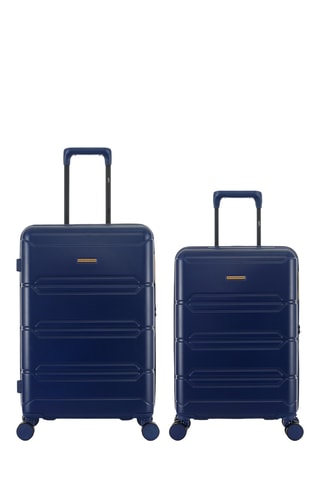 Handbagagetrolley en Weekendtrolley Lynda (S/M) - 59/66 cm - Donkerblauw