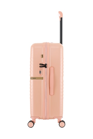 Handbagagetrolley en Weekendtrolley Celia (S/M) - 59/66 cm - Roze
