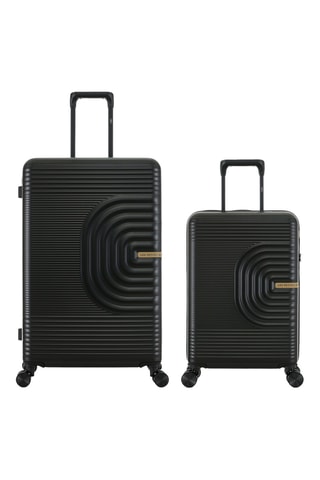 Handbagagetrolley en Grote Trolley Celia (S/L) - 59/76 cm - Zwart