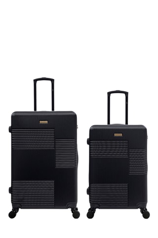 Weekendtrolley en Grote Trolley Livia (M/L) - 66/76,5 cm - Zwart