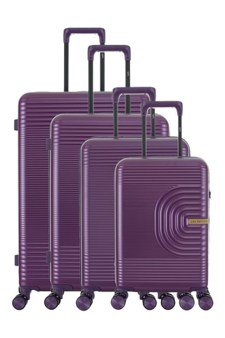 Set van 4 Trolleys Celia-O (XS/S/M/L) - 55/59/66/76 cm - Paars