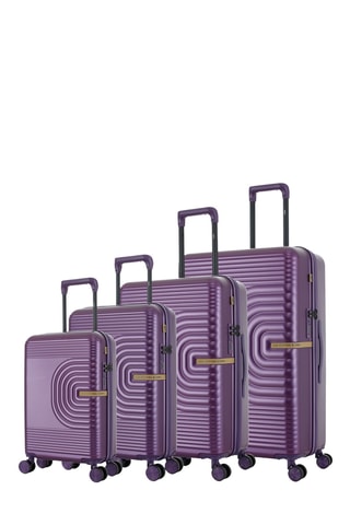 Set van 4 Trolleys Celia-O (XS/S/M/L) - 55/59/66/76 cm - Paars
