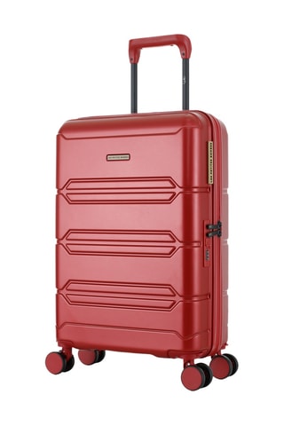 Handbagagetrolley Lynda (S) - 59 cm - Bordeauxrood