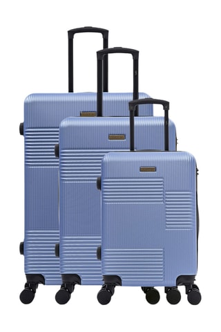 Set van 3 Trolleys Livia (S/M/L)  - 56,5 / 66 / 76,5 cm - Blauw