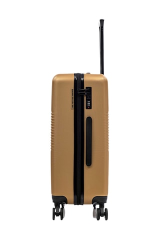 Handbagagetrolley en Weekendtrolley Livia (S/M) - 56,5/66 cm - Beige