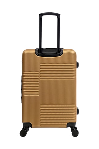 Handbagagetrolley en Weekendtrolley Livia (S/M) - 56,5/66 cm - Beige