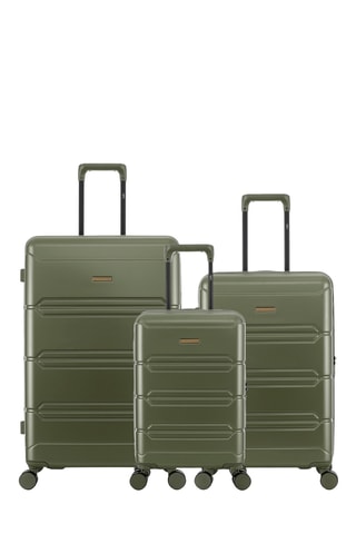 Set van 3 Trolleys Lynda (XS/M/L) - 46 / 66 / 76 cm - Kaki