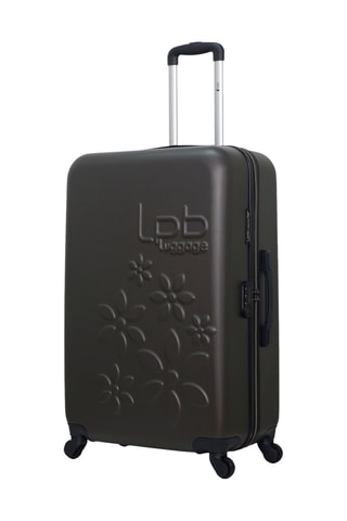 Grote Trolley en Weekendtrolley Eleonor (L/M) - 75/65 cm - Donkergrijs