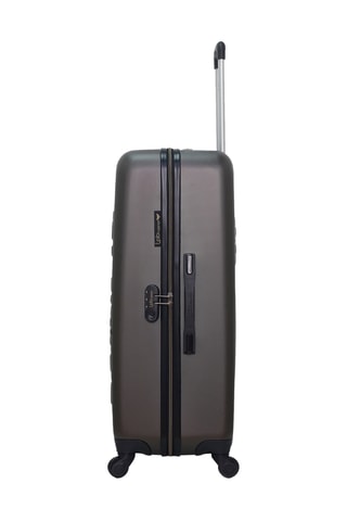 Grote Trolley en Weekendtrolley Eleonor (L/M) - 75/65 cm - Donkergrijs