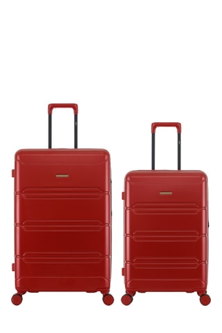 Weekendtrolley en Grote Trolley Lynda (M/L) - 66/76 cm - Bordeauxrood