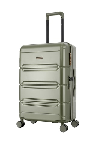 Handbagagetrolley en Weekendtrolley Lynda (S/M) - 59/66 cm - Kaki