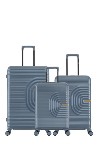 Set van 3 Trolleys Celia (S/M/L) - 59 / 66 / 76 cm - Marineblauw