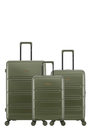 Set van 3 Trolleys Lynda (S/M/L) - 59 / 66 / 76 cm - Kaki