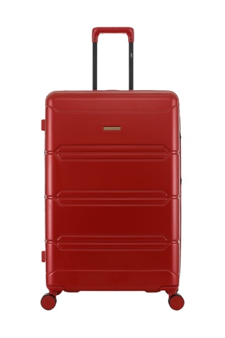 Lowcost Handbagagetrolley en Grote Trolley Lynda (XS/L) - 55/76 cm - Bordeauxrood