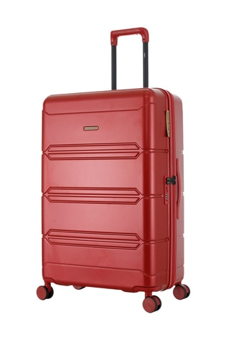 Lowcost Handbagagetrolley en Grote Trolley Lynda (XS/L) - 55/76 cm - Bordeauxrood