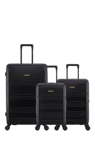 Set van 3 Trolleys Lynda (XS/S/L) - 55 / 59 / 76 cm - Zwart