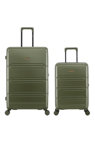 Handbagagetrolley en Grote Trolley Lynda (S/L) - 66/76 cm - Kaki