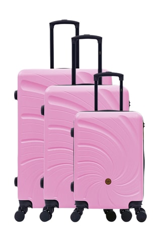 Set van 3 Trolleys Serena (S/M/L)  - 57 / 66,5 / 76,5 cm - Roze