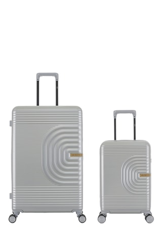 Lowcost Handbagagetrolley en Grote Trolley Celia (XS/L) - 55/76 cm - Grijs