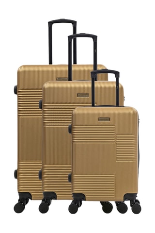 Set van 3 Trolleys Livia (S/M/L)  - 56,5 / 66 / 76,5 cm - Beige