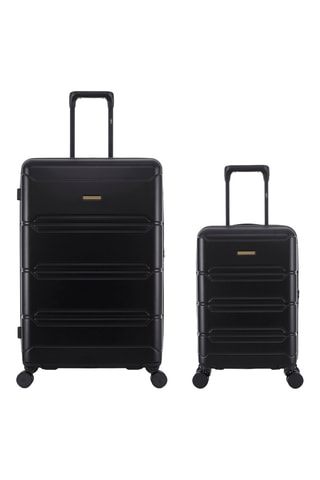 Lowcost Handbagagetrolley en Grote Trolley Lynda (XS/L) - 55/76 cm - Zwart