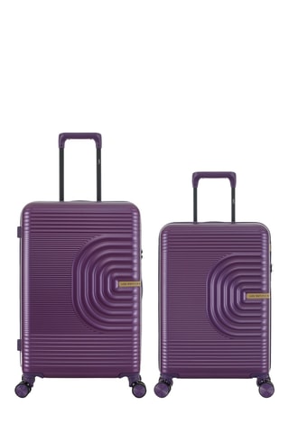 Handbagagetrolley en Weekendtrolley Celia (S/M) - 59/66 cm - Paars