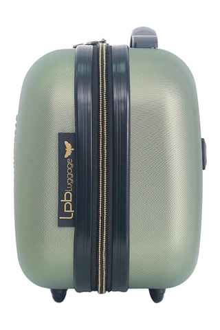 Handbagagetrolley en Beautycase Francette-H (S/K) - 50/21,5 cm - Kaki