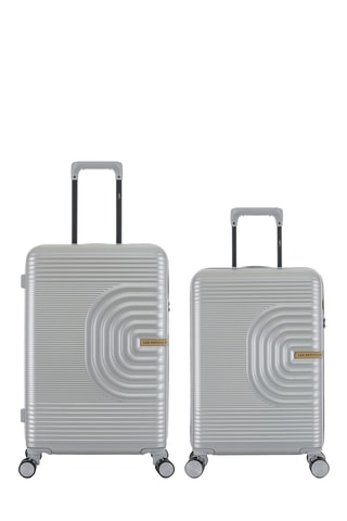 Handbagagetrolley en Weekendtrolley Celia (S/M) - 59/66 cm - Grijs