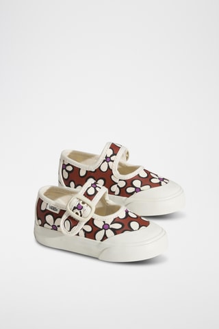 Babies Mary Jane - Marron et blanc